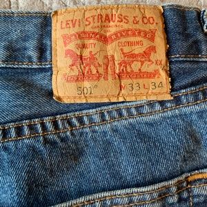 Mens Levi 501 Jeans - 3 pairs